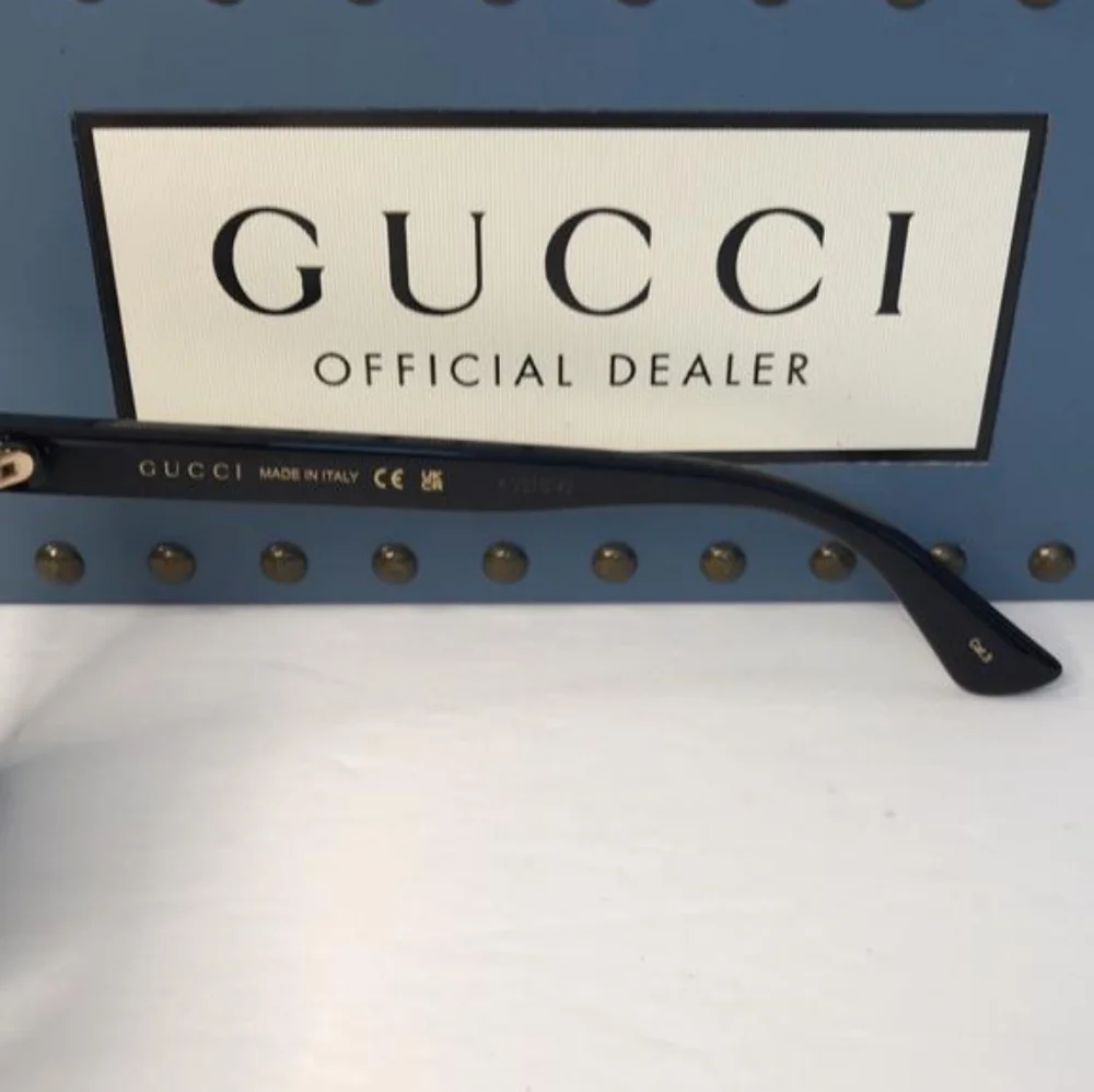 Authentic New Gucci Logo GG0746SA Sunglasses001 - Black - Grey